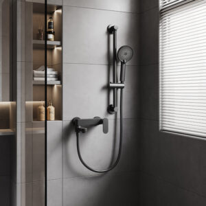 Hot and Cold Mixer Shower Faucet and Shower Set