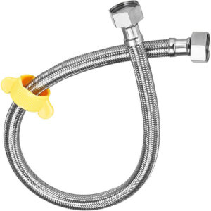 2/5 double-headed 304 stainless steel braided high-pressure hose