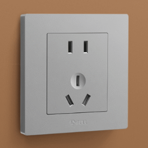 86-type switch socket panel, one switch and five holes